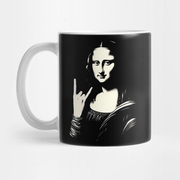 Mona Lisa's Metal Hand by MetalByte